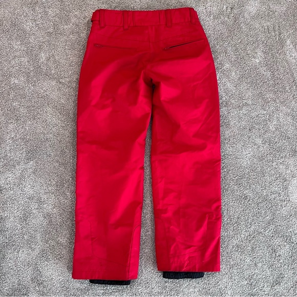Descente Men’s Ski Snow Pants Size Large Red Style-D5-8154EB Outdoor Zip $199 , - Picture 12 of 16